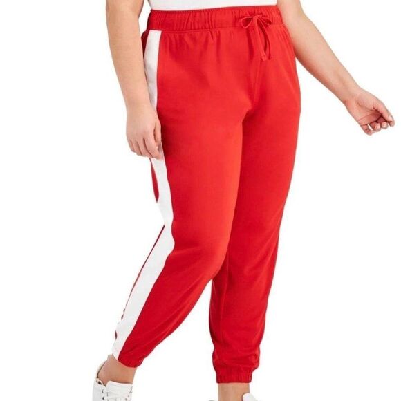 NWT ID IDEOLOGY Tricot Colorblocked Joggers - Picture 3 of 10